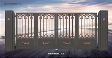 智能懸浮折疊門005